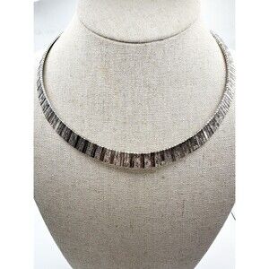 Bella Diva Bronze Italy Choker Necklace 17”